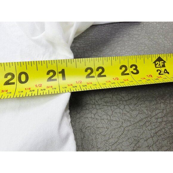 Calvin Klein Jeans Size Small Womens Oversized Baggy Loose White Logo Tag Shirt - Picture 6 of 15